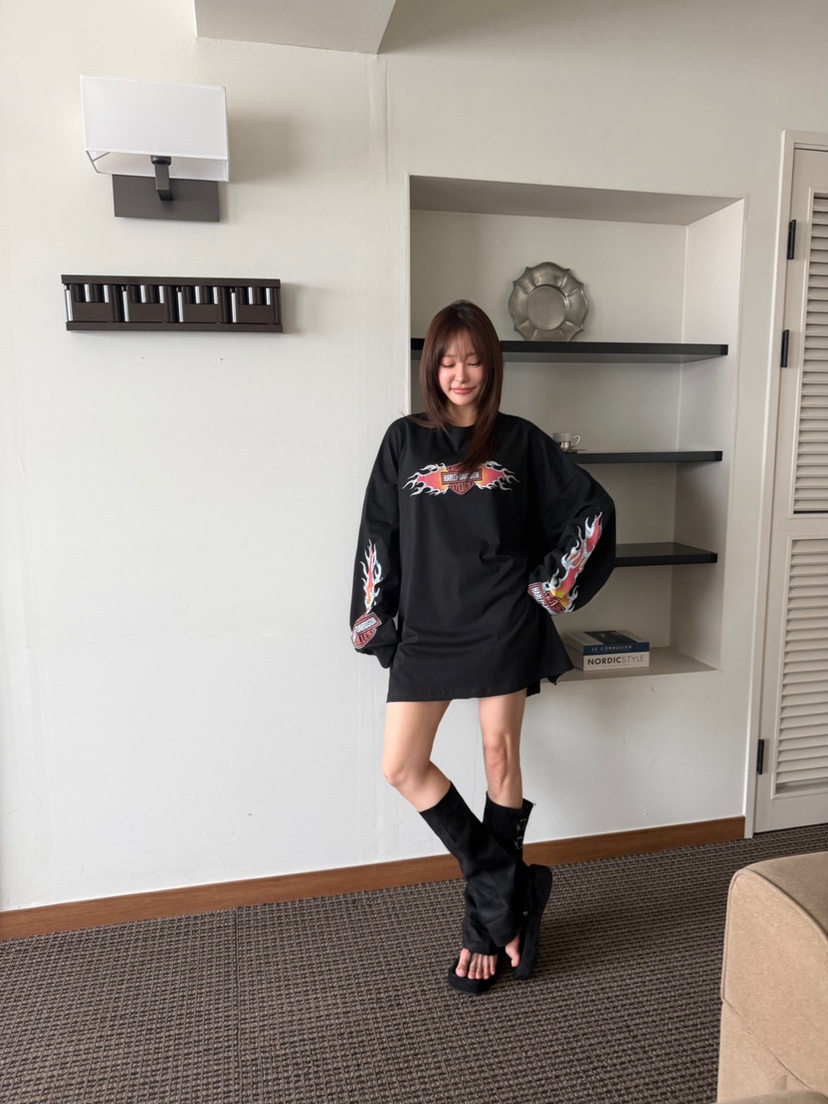 VIVEL東大門直郵女裝新品推薦熱賣人氣休閑真品時尚長袖T恤VIVE L長袖T恤