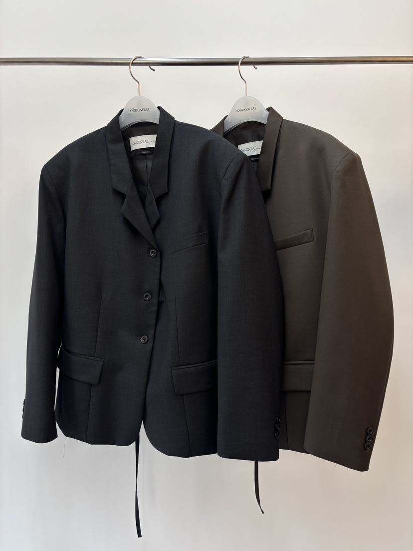 LONDON FLAT東大門直郵26秋冬新品人氣熱賣推薦西裝西服LONDON FLAT西裝/西服圖色2左二色
