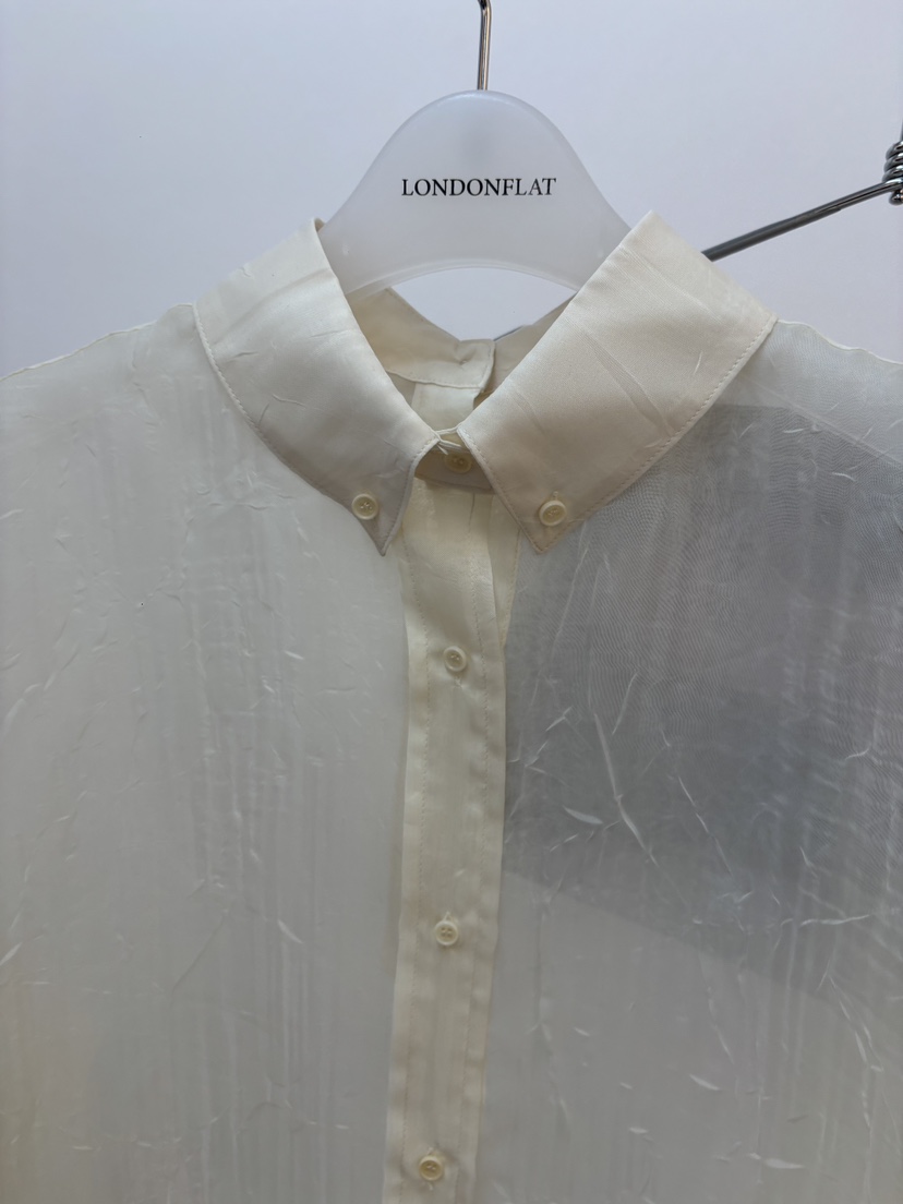 LONDON FLAT韓國直郵26秋冬新品時尚休閑推薦襯衫蕾絲衫LONDON FLAT襯衫/蕾絲衫