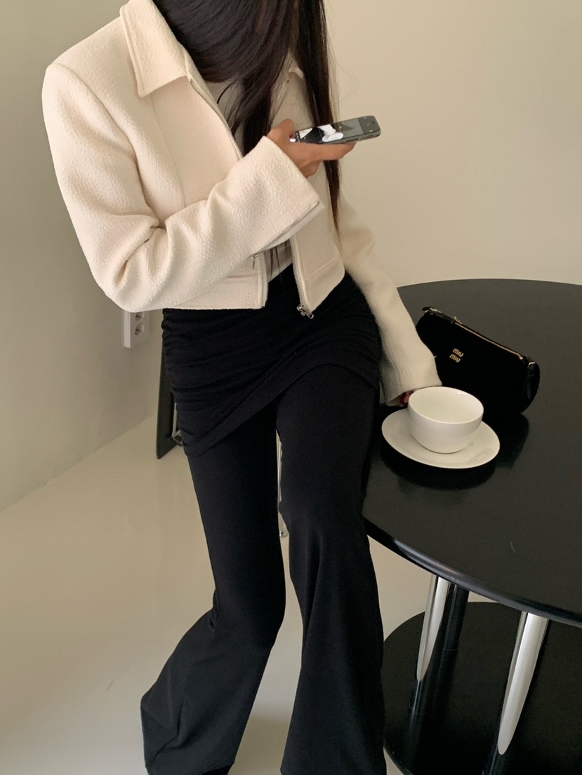 REVE CITE-L東大門直郵女士新款時尚休閑裙褲喇叭褲褶皺REVE CITE-L裙褲