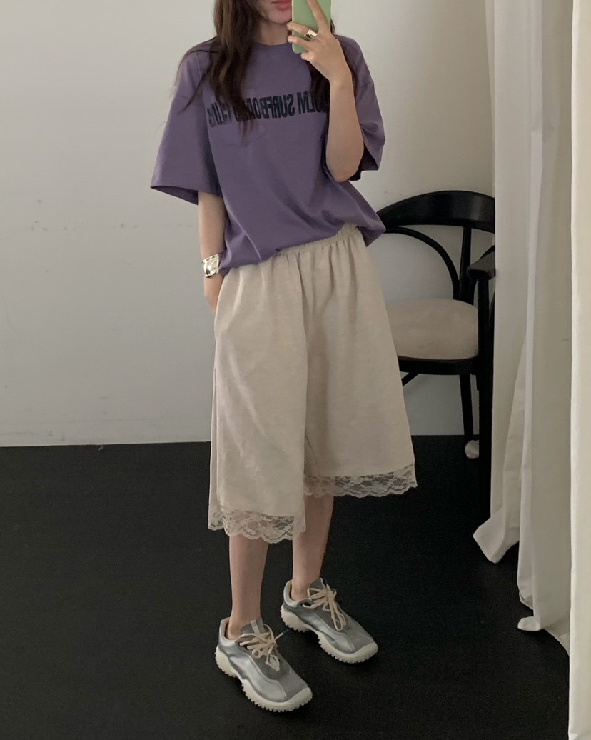 TOOGOOD東大門代購女士新款真品熱賣時尚推薦休閑短褲蕾絲TOOGOOD短褲
