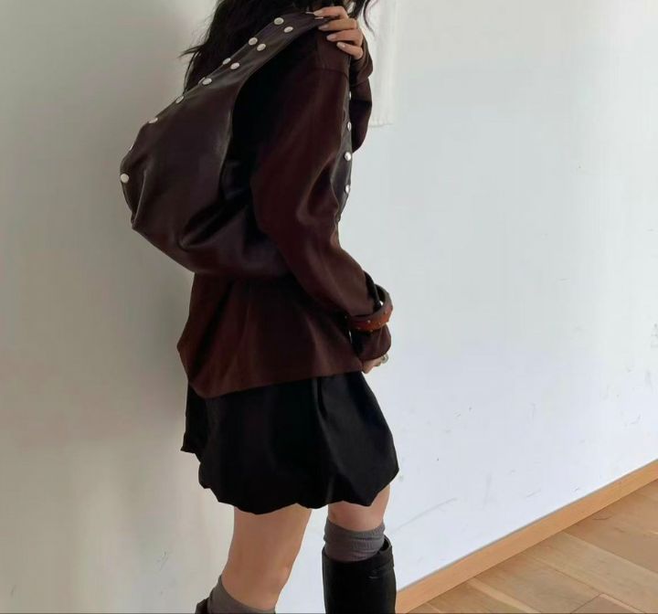 TROUVAILLE韓國代購女士新品熱賣推薦休閑時尚手拿包腋下包TROUVAILLE手拿包/腋下包圖色2