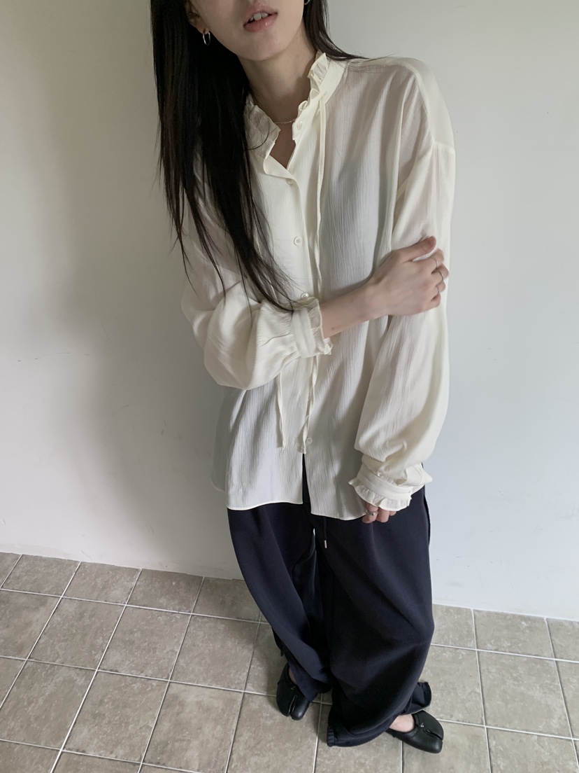 ENHANCE韓國直郵女士新款休閑真品時尚人氣推薦襯衫蕾絲衫ENHANCE/HOPESMORE襯衫/蕾絲衫