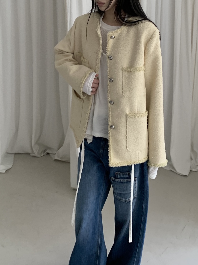 ENHANCE韓國直郵女裝新品真品時尚推薦人氣休閑熱賣夾克ENHANCE/HOPESMORE夾克