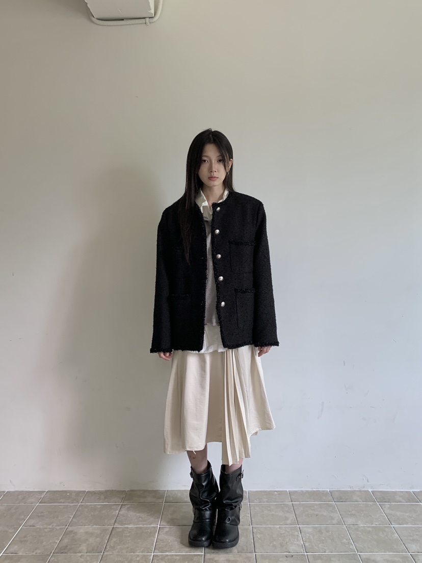 ENHANCE韓國直郵女裝新品真品時尚推薦人氣休閑熱賣夾克ENHANCE/HOPESMORE夾克
