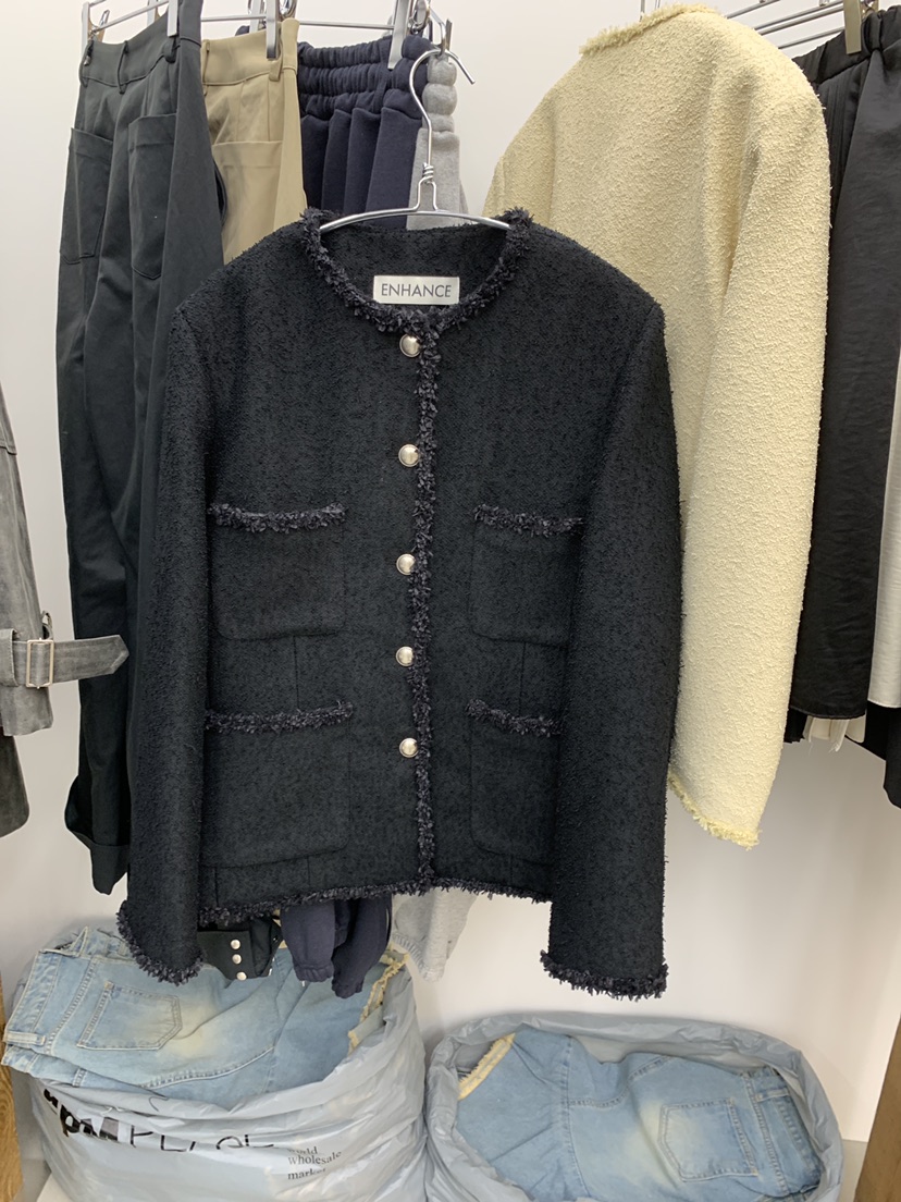 ENHANCE韓國直郵女裝新品真品時尚推薦人氣休閑熱賣夾克ENHANCE/HOPESMORE夾克圖色2