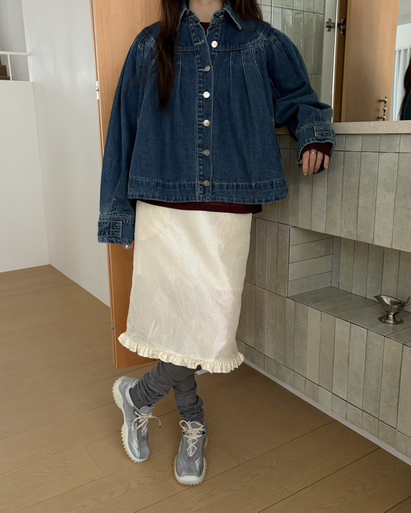 TOOGOOD東大門實拍女士新品熱賣人氣推薦半身裙中短裙褶皺TOOGOOD半身裙/中短裙