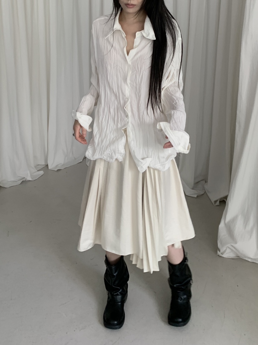 ENHANCE東大門實拍女裝新款推薦真品人氣休閑熱賣襯衫蕾絲衫ENHANCE/HOPESMORE襯衫/蕾絲衫