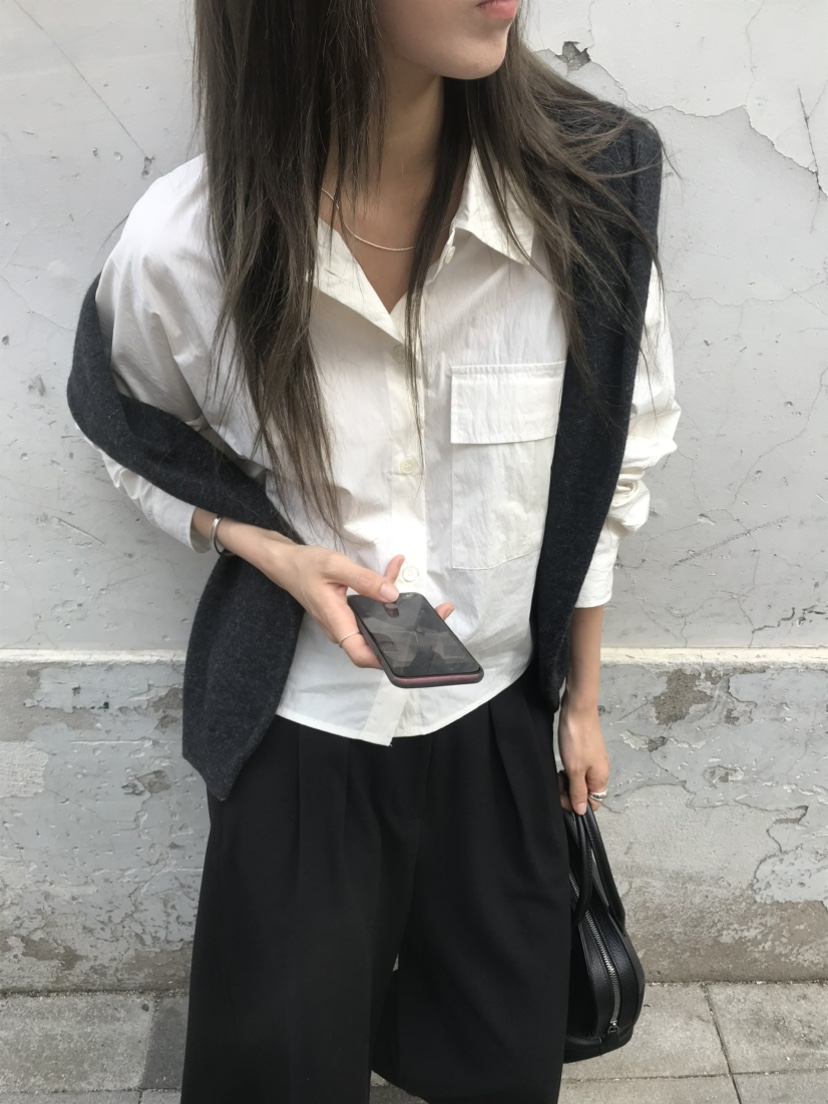 OVU韓國代購女裝新品真品休閑時尚人氣推薦熱賣襯衫蕾絲衫OVU襯衫/蕾絲衫