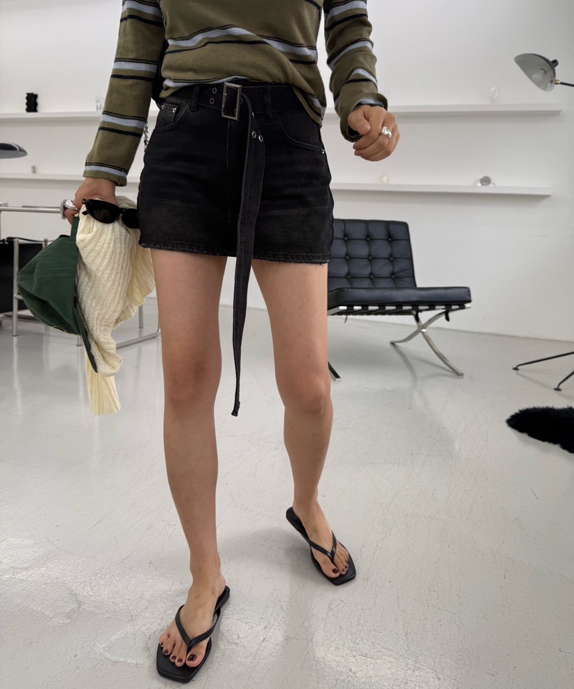 DENVER韓國直郵女士新款休閑時尚熱賣人氣推薦真品裙褲DENVER裙褲圖色2
