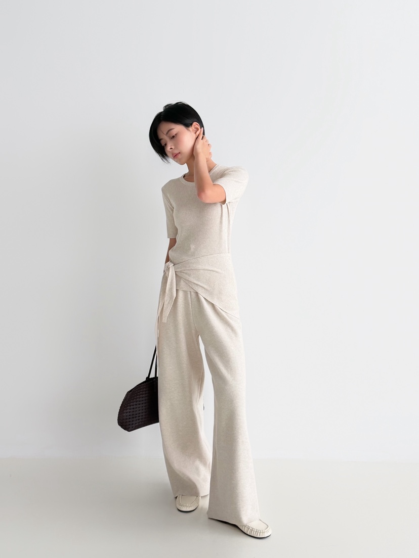 YIKHO STYLE韓國直郵女士新品熱賣推薦人氣真品時尚休閑褲YIKHO STYLE休閑褲