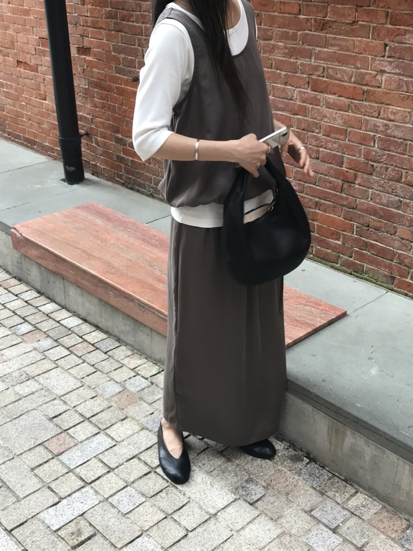 OVU韓國直郵26秋冬新款推薦真品熱賣休閑人氣時尚長裙OVU長裙