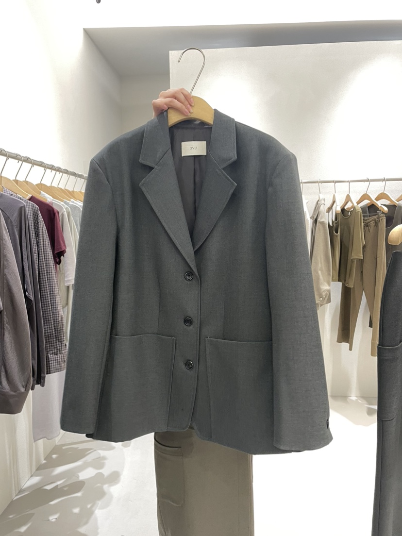 OVU韓國代購女士新品推薦熱賣休閑時尚真品人氣西裝西服OVU西裝/西服圖色2