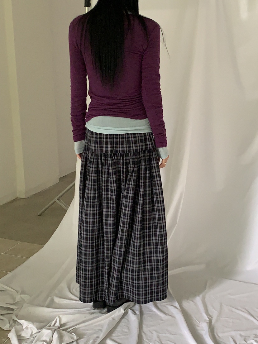 VAARA東大門直郵女士新款真品休閑推薦熱賣時尚長裙不含腰帶VAARA長裙