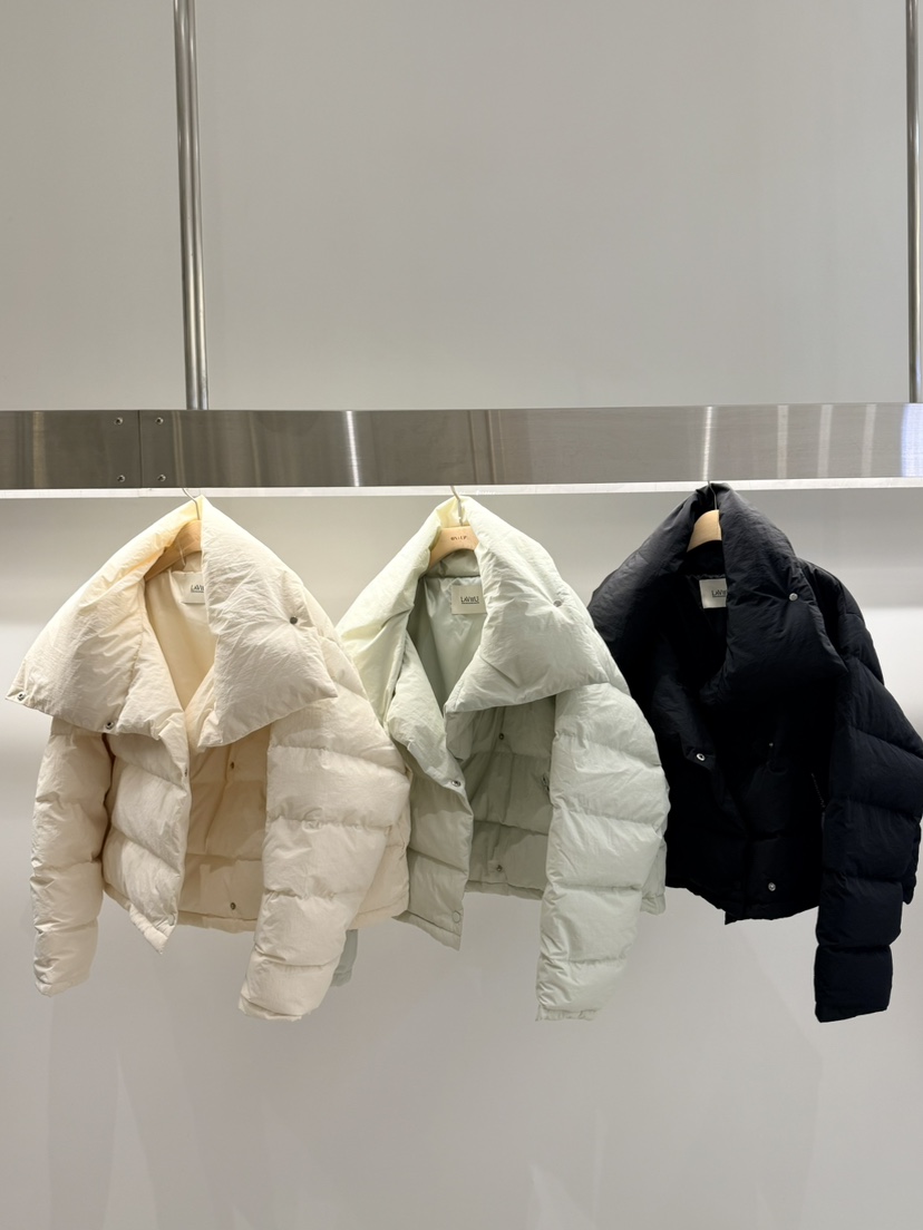 LAVIEU東大門實拍女裝新款人氣推薦休閑短款羽絨服短款絨LAVIEU短款羽絨服
