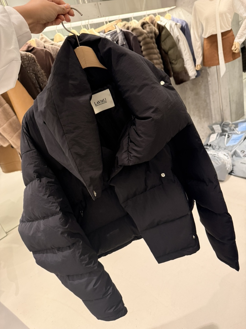 LAVIEU東大門實拍女裝新款人氣推薦休閑短款羽絨服短款絨LAVIEU短款羽絨服圖色3