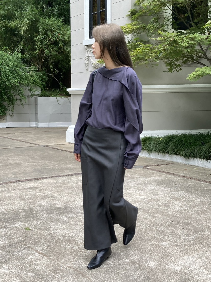 OVU東大門實拍26秋冬新款休閑推薦人氣時尚真品襯衫蕾絲衫OVU襯衫/蕾絲衫