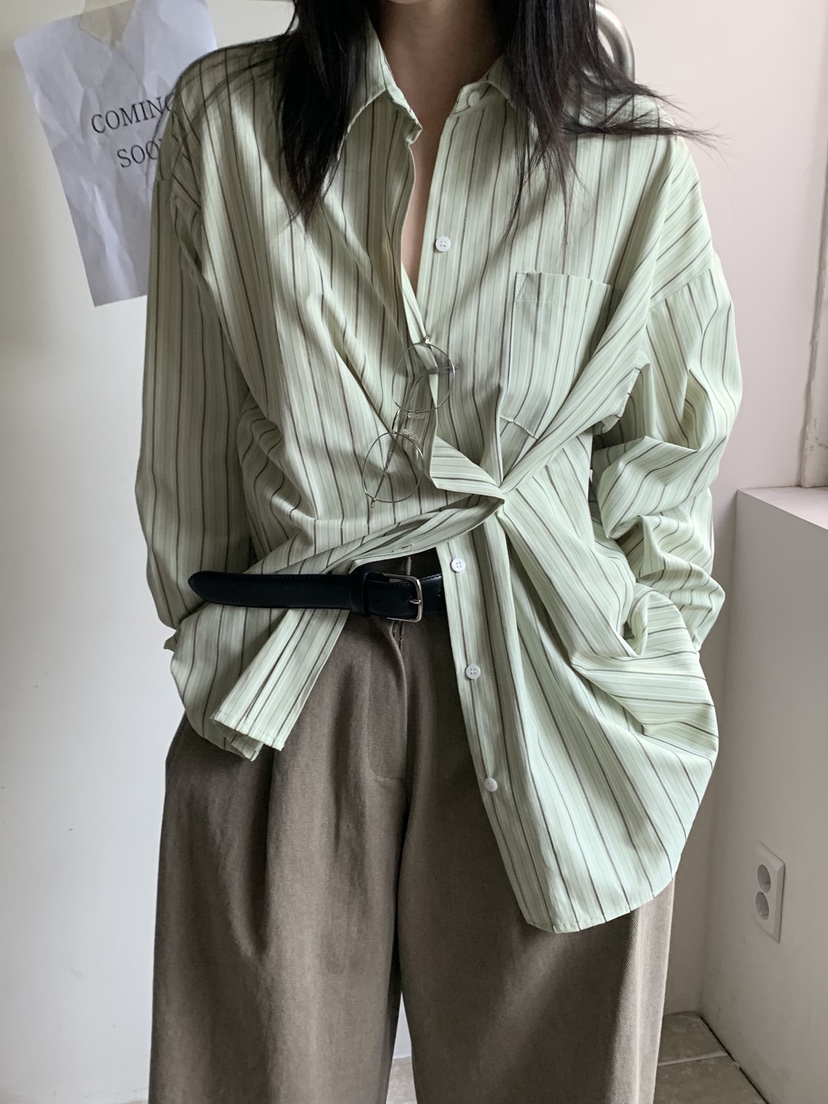 VAARA韓國代購26秋冬新款推薦真品休閑時尚人氣襯衫蕾絲衫VAARA襯衫/蕾絲衫