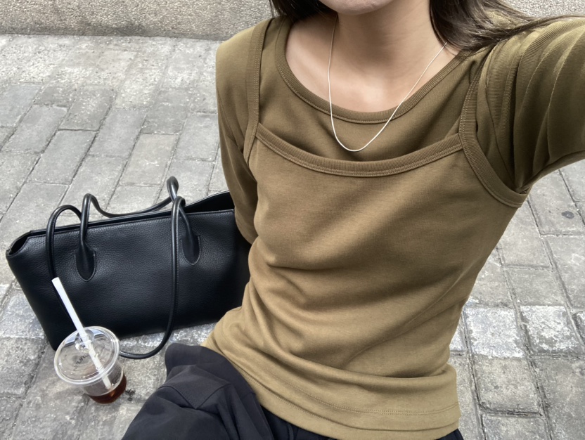 OVU韓國代購26秋季新款推薦真品人氣熱賣休閑時尚吊帶背心OVU吊帶/背心