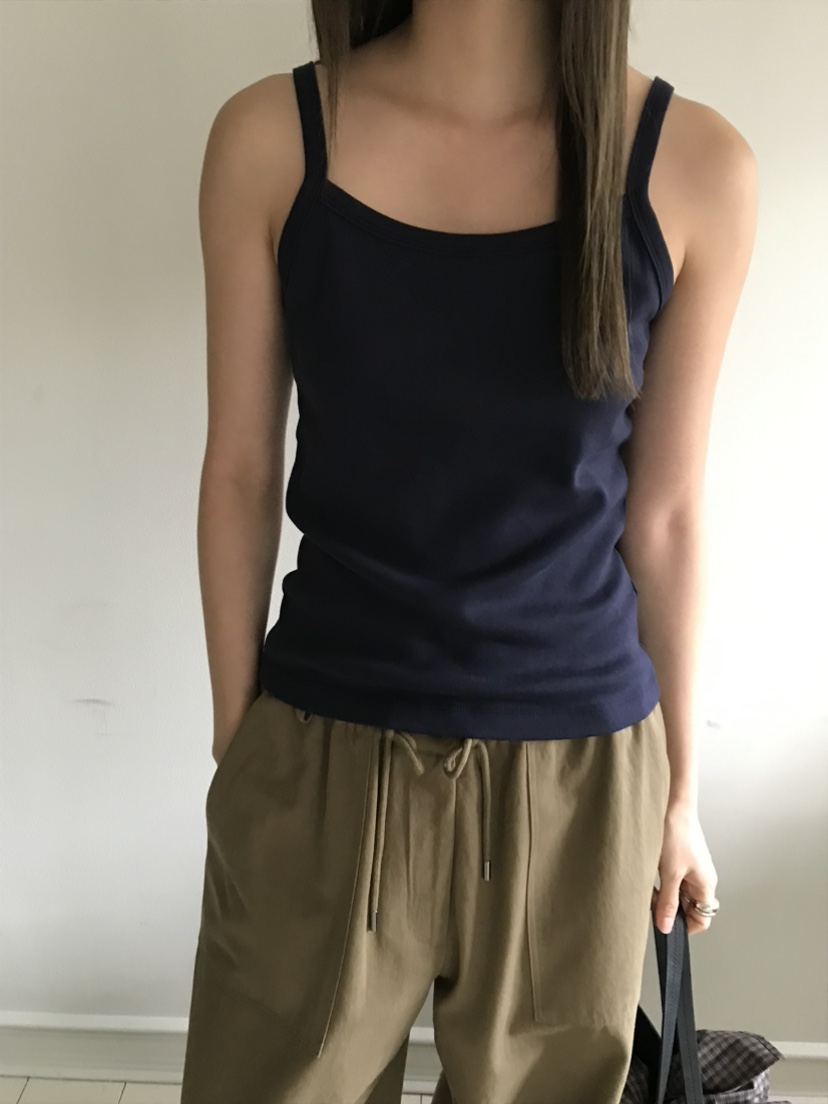 OVU韓國代購26秋季新款推薦真品人氣熱賣休閑時尚吊帶背心OVU吊帶/背心