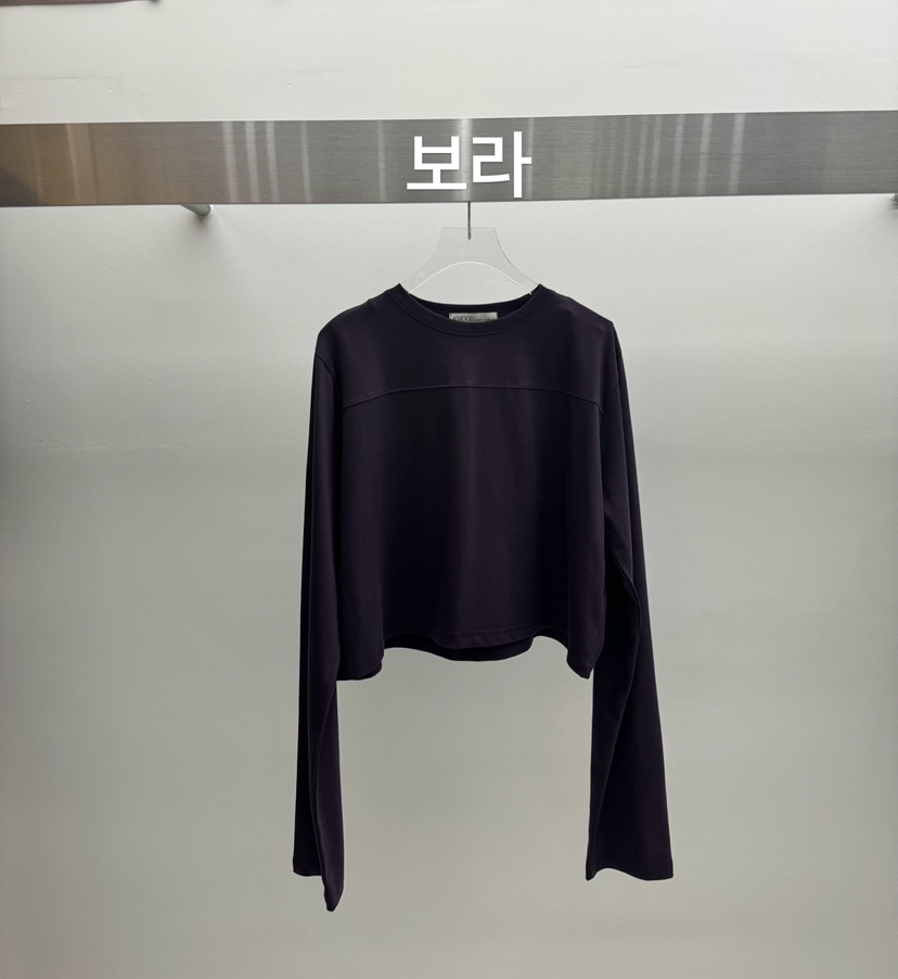 AMOOD東大門代購26秋季新品時尚真品人氣推薦熱賣長袖T恤AMOOD長袖T恤圖色2