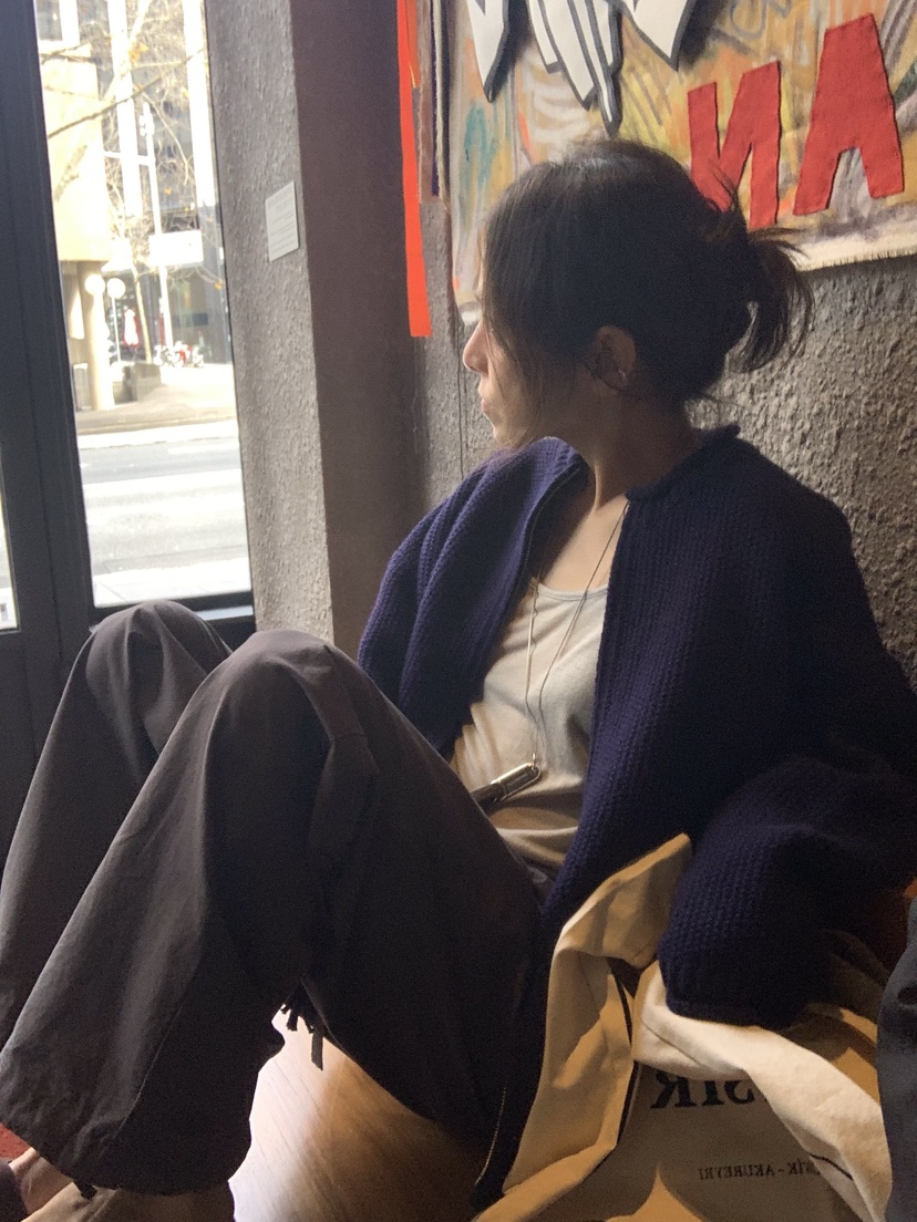 ROMANTICIZE韓國直郵女裝新品休閑熱賣人氣長袖T恤深U領天絲ROMANTICIZE長袖T恤