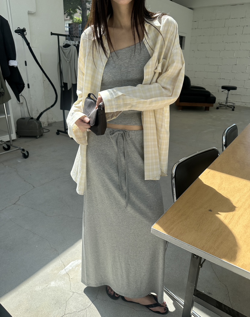 BOWIE韓國代購女裝新款休閑熱賣推薦時尚真品襯衫蕾絲衫格紋BOWIE襯衫/蕾絲衫