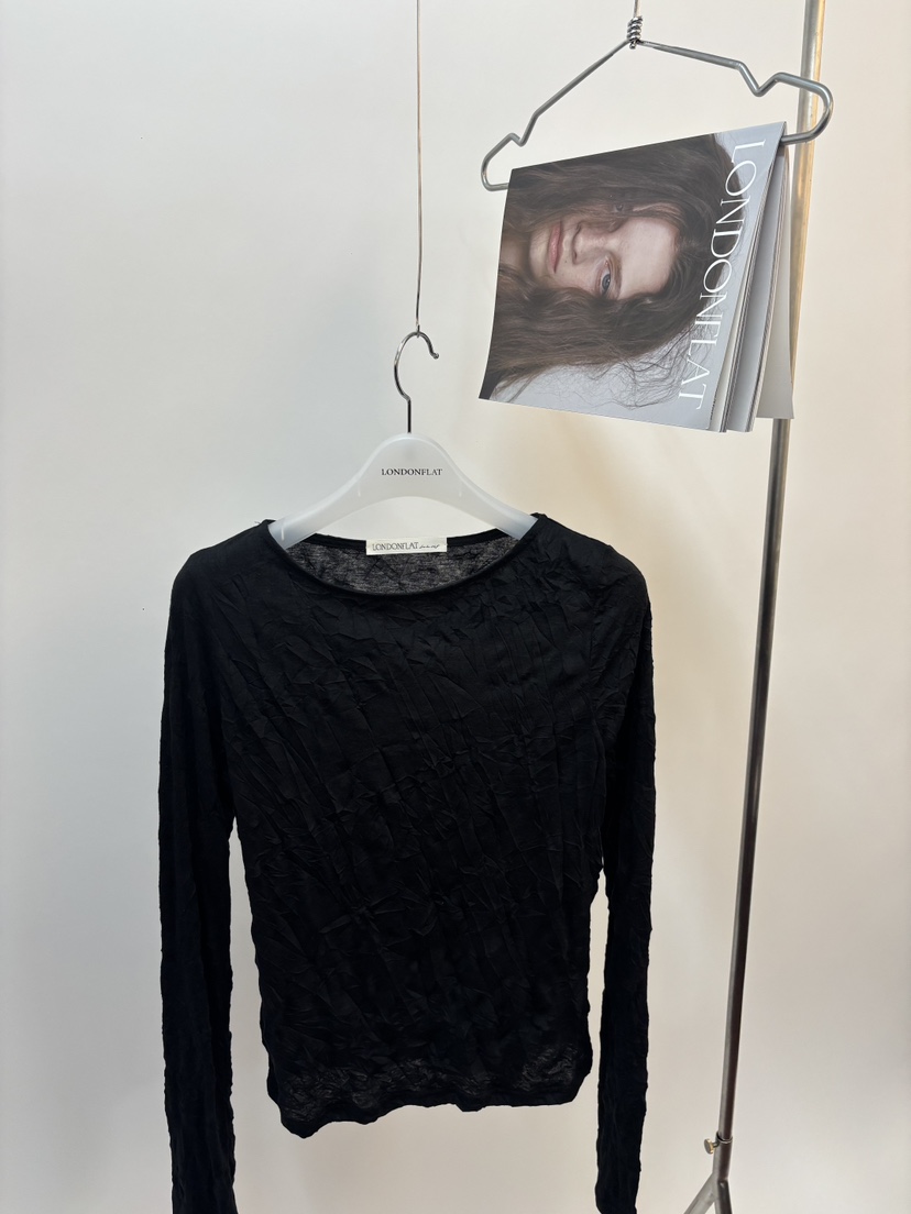 LONDON FLAT韓國直郵女裝新品推薦休閑真品時尚熱賣長袖T恤LONDON FLAT長袖T恤