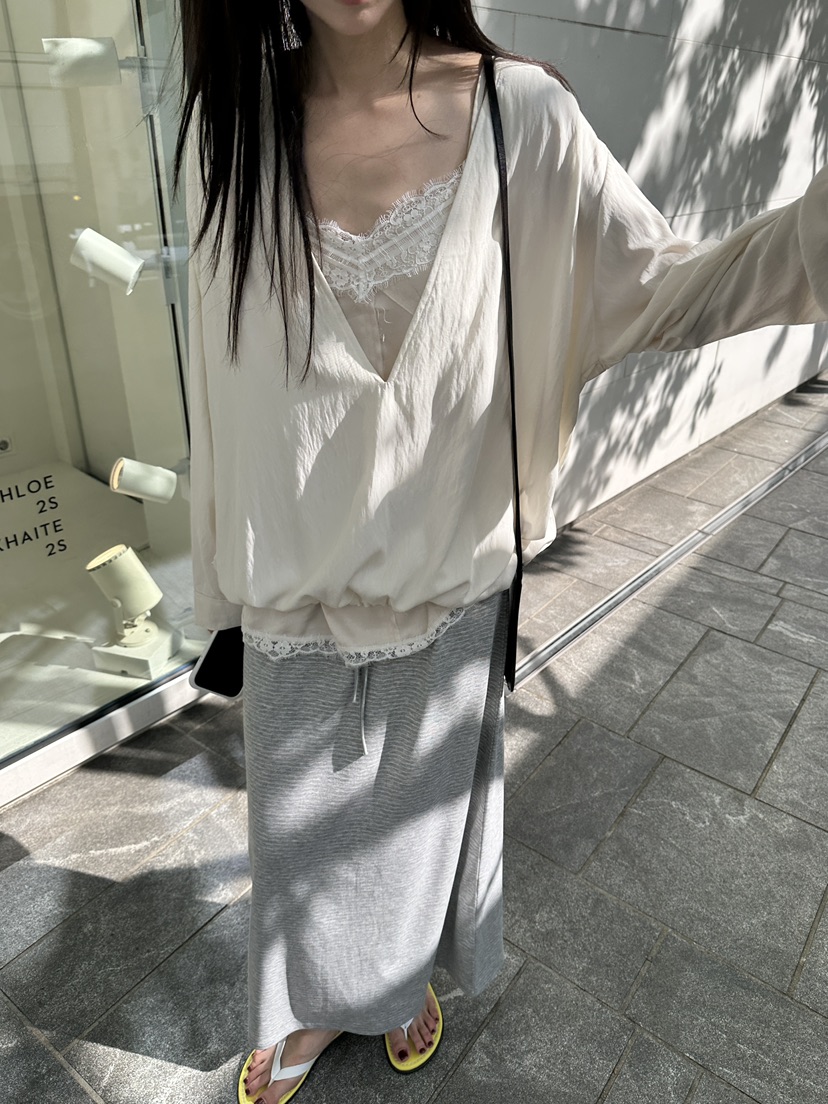 BOWIE東大門實拍女裝新品真品熱賣時尚人氣推薦襯衫蕾絲衫BOWIE襯衫/蕾絲衫