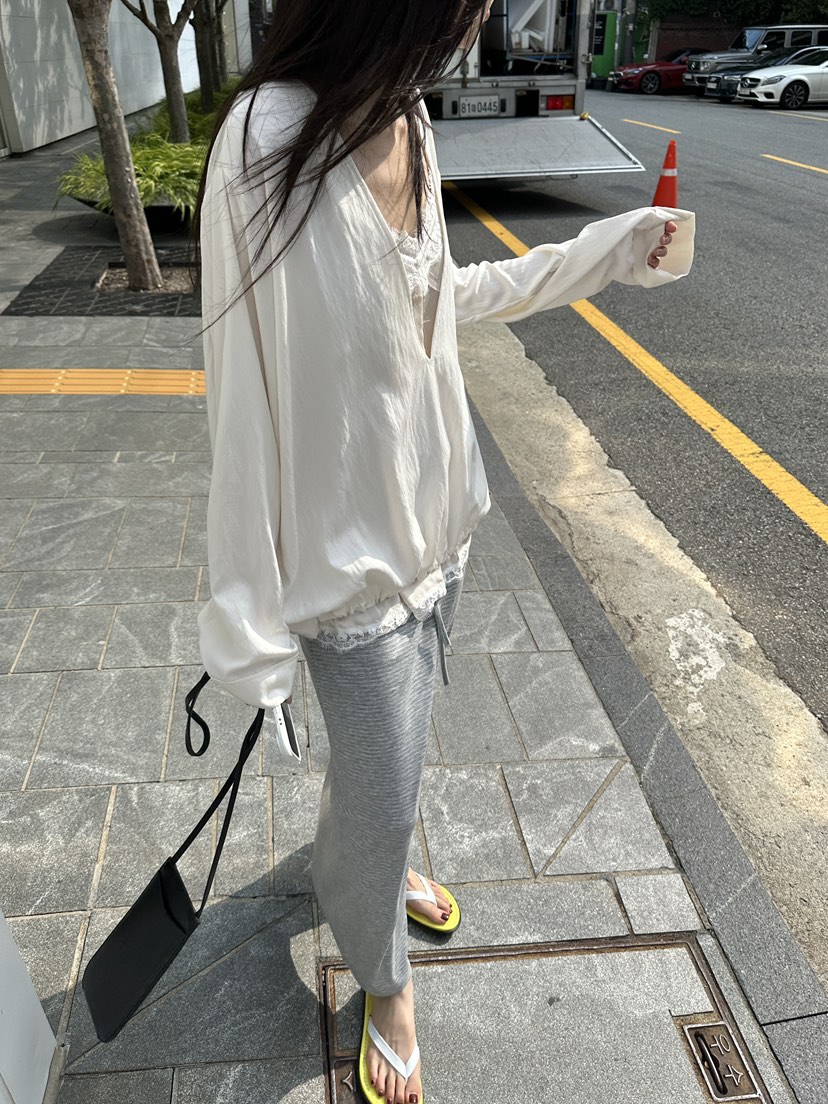 BOWIE東大門實拍女裝新品真品熱賣時尚人氣推薦襯衫蕾絲衫BOWIE襯衫/蕾絲衫