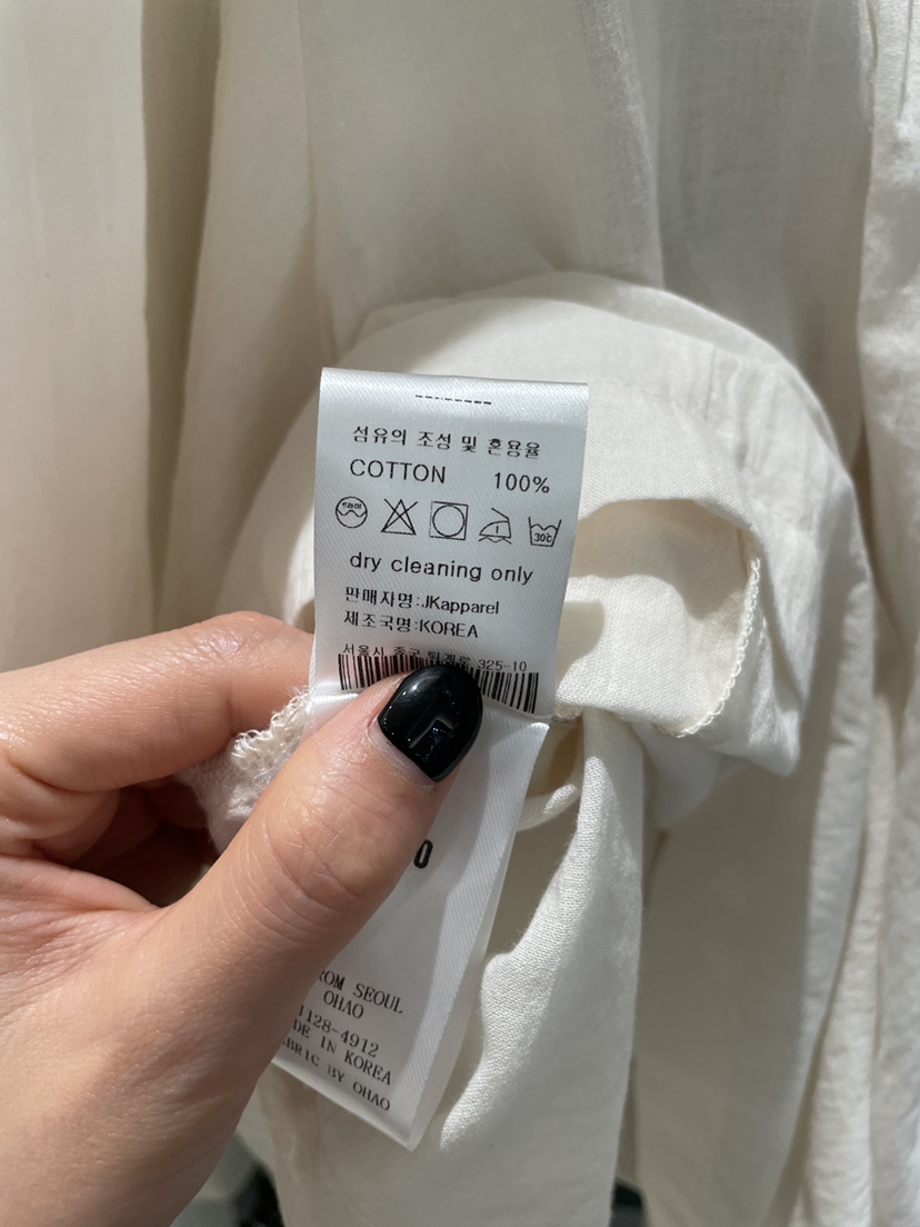 OHAO東大門代購26秋季新品時尚推薦休閑人氣熱賣襯衫蕾絲衫OHAO/HA MONG襯衫/蕾絲衫