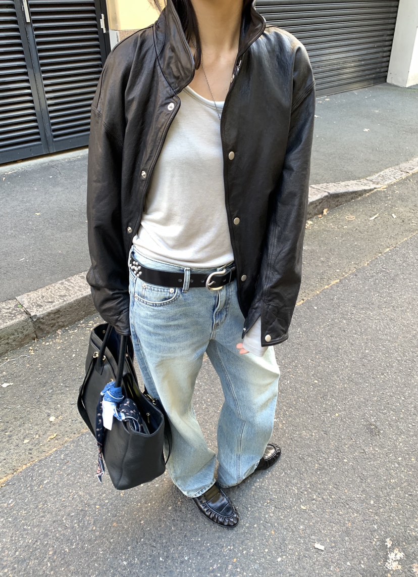 ROMANTICIZE韓國直郵女裝新款推薦熱賣人氣牛仔褲水洗牛仔布ROMANTICIZE牛仔褲