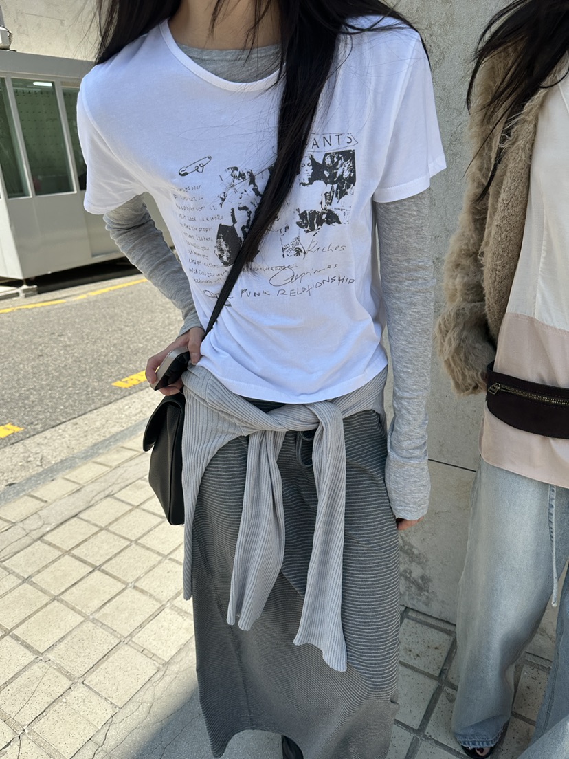 BOWIE東大門代購26秋冬新款人氣時尚熱賣真品推薦休閑T恤BOWIET恤