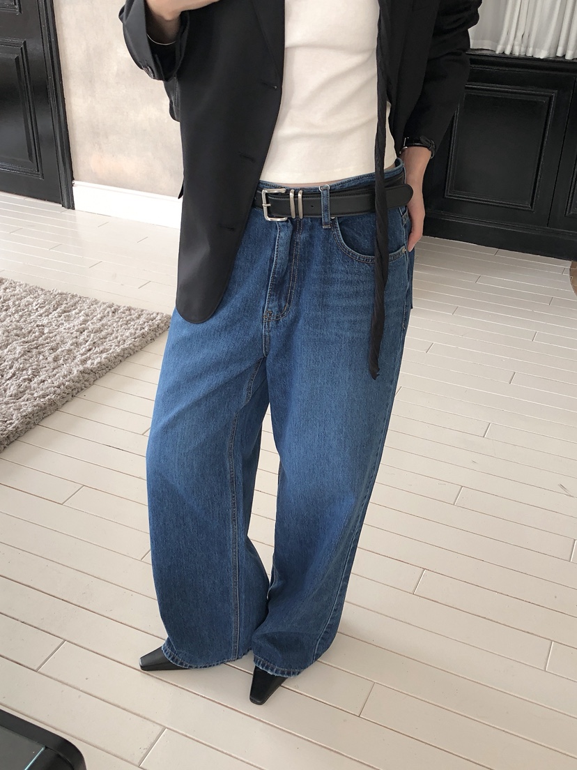 LONG PEAK韓國直郵女裝新款休閑人氣熱賣推薦時尚牛仔褲LONG PEAK牛仔褲