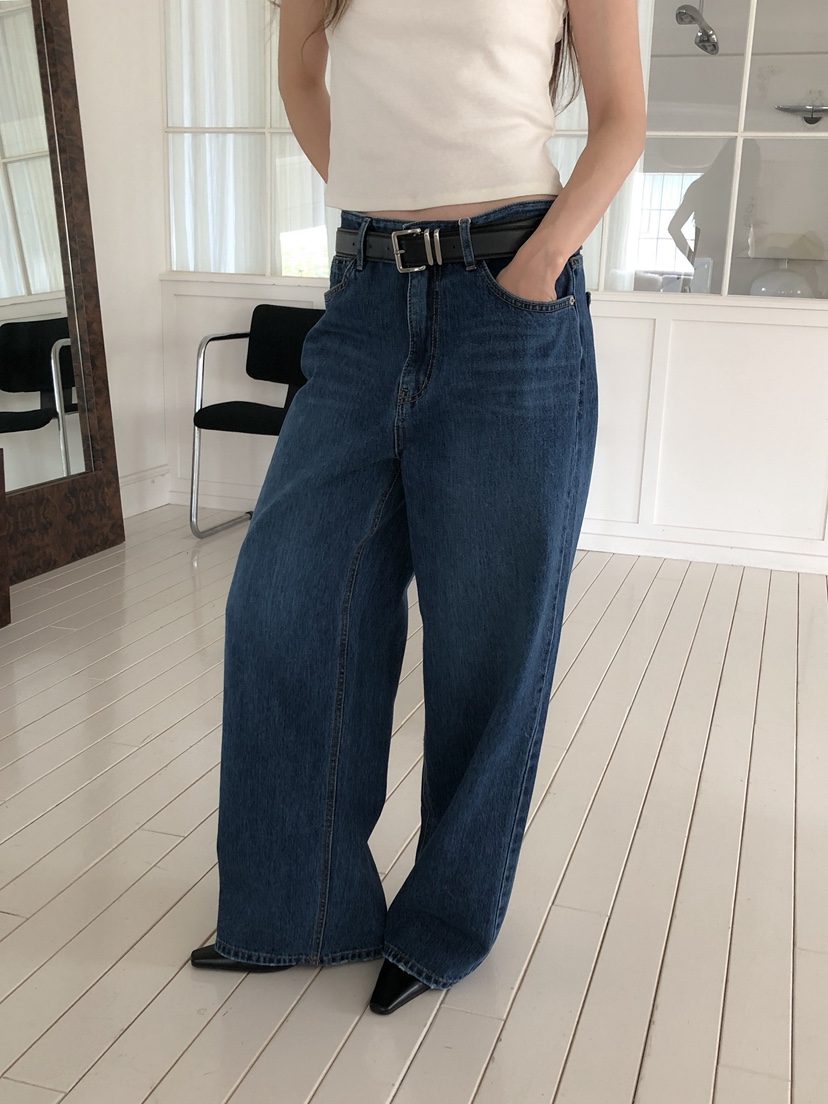 LONG PEAK韓國直郵女裝新款休閑人氣熱賣推薦時尚牛仔褲LONG PEAK牛仔褲