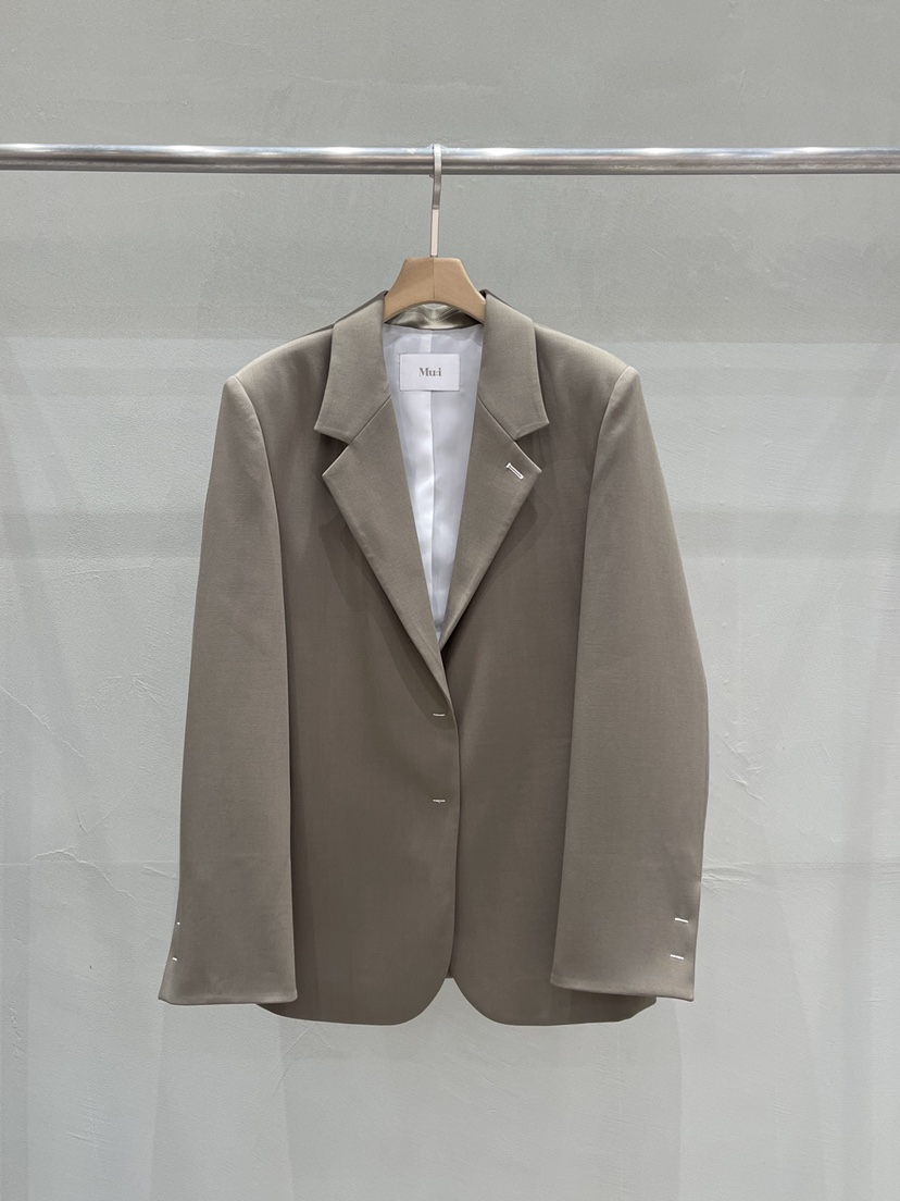 THE MUI韓國直郵26秋季新款時尚休閑人氣真品西裝西服撞色THE MUI西裝/西服圖色1