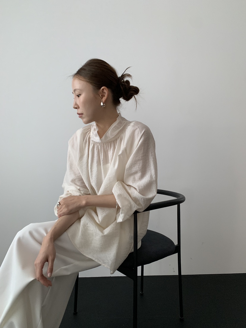 LONG PEAK東大門直郵女裝新款熱賣真品推薦休閑襯衫蕾絲衫LONG PEAK襯衫/蕾絲衫