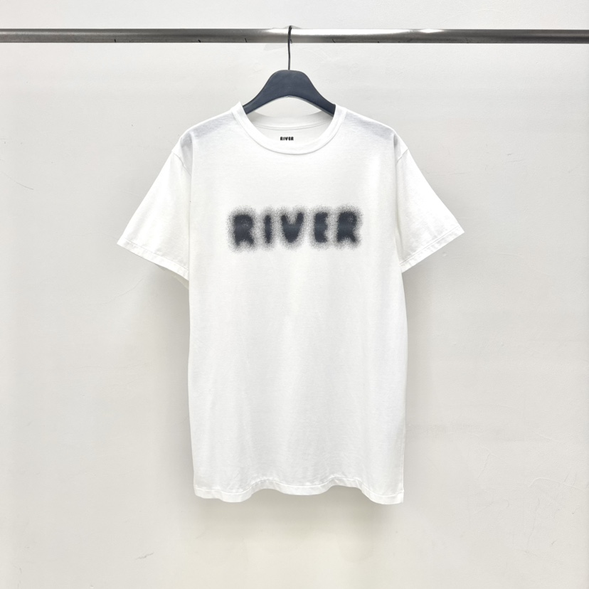 RIVER東大門直郵女士新品推薦真品人氣休閑熱賣時尚T恤WATER/RIVERT恤圖色1