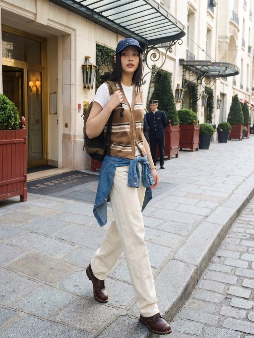 GLAD SOME韓國代購26秋冬新款真品時尚馬甲不含內搭拉鏈GLAD SOME馬甲
