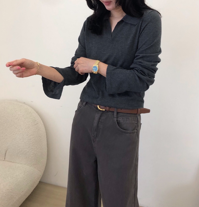 GLAD SOME韓國直郵女士新款時尚休閑人氣推薦真品針織衫GLAD SOME針織衫
