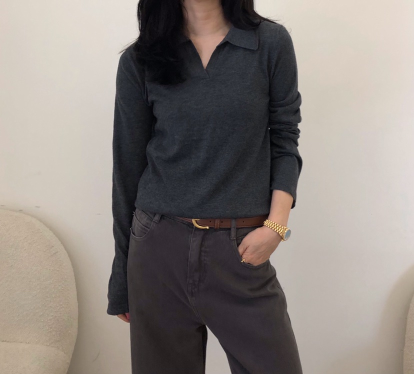 GLAD SOME韓國直郵女士新款時尚休閑人氣推薦真品針織衫GLAD SOME針織衫圖色3
