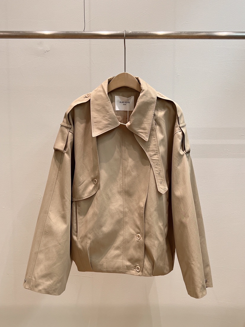 GLAD SOME東大門直郵26秋冬新品真品休閑推薦熱賣時尚夾克GLAD SOME夾克圖色1