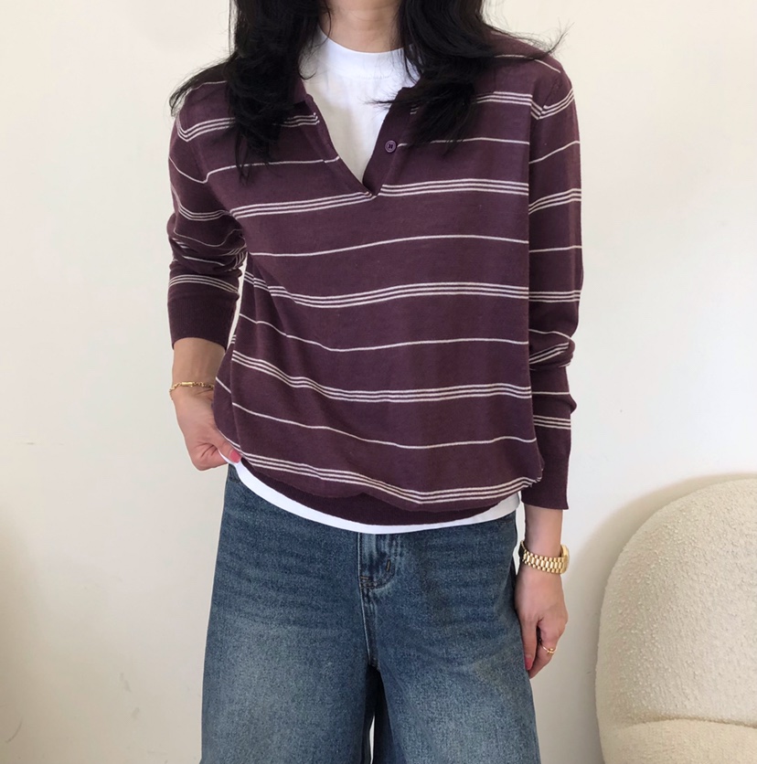 GLAD SOME東大門代購26秋冬新品時尚推薦針織衫不含內搭GLAD SOME針織衫圖色1