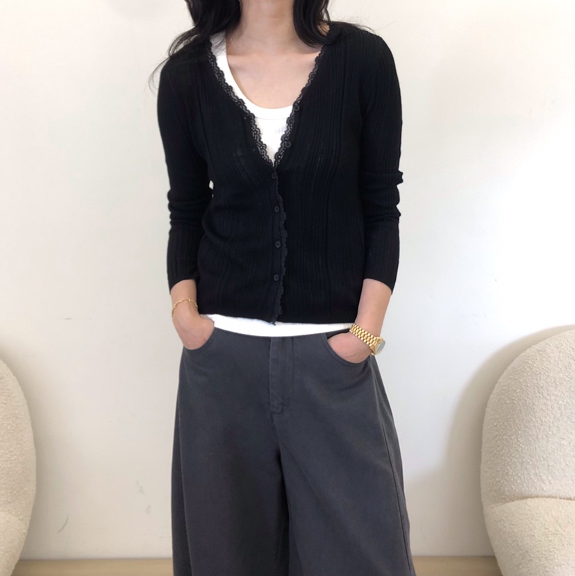 GLAD SOME韓國代購女裝新款熱賣推薦針織衫不含內搭開襟衫GLAD SOME針織衫