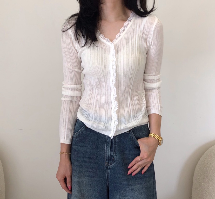 GLAD SOME韓國代購女裝新款熱賣推薦針織衫不含內搭開襟衫GLAD SOME針織衫圖色3
