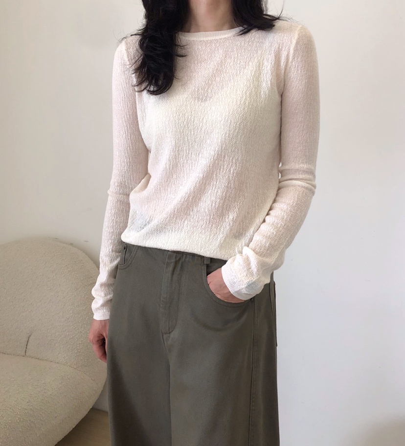 GLAD SOME東大門實拍女士新款人氣時尚真品休閑推薦針織衫GLAD SOME針織衫圖色1