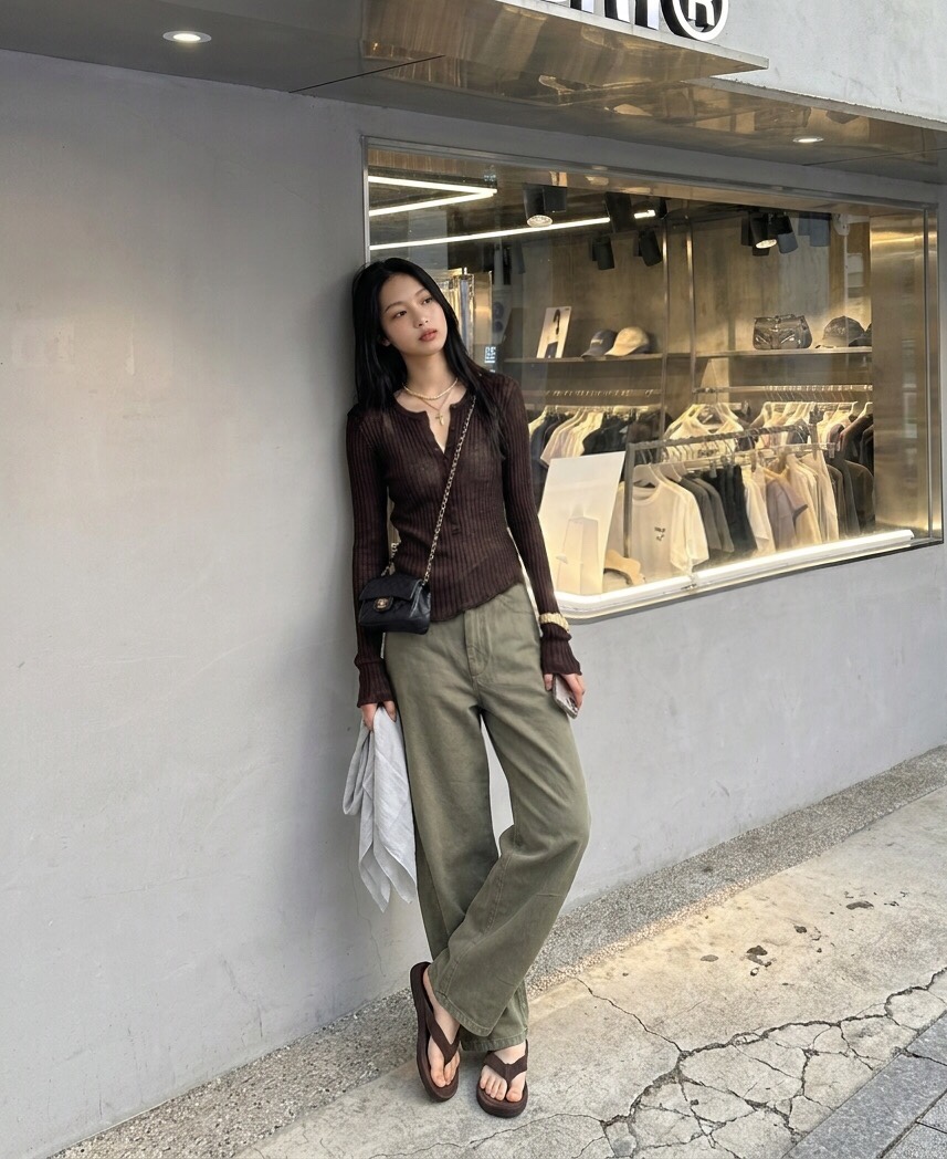 GLAD SOME韓國直郵女士新品人氣真品熱賣推薦休閑針織衫GLAD SOME針織衫