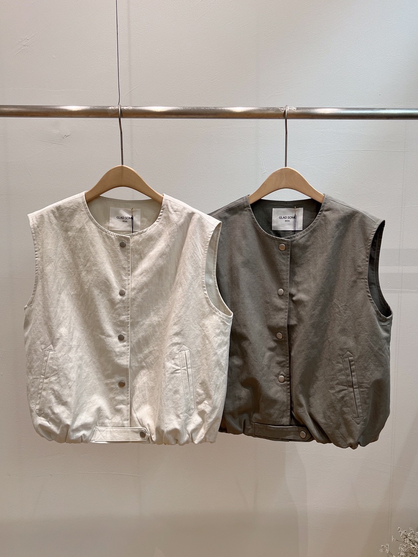 GLAD SOME韓國直郵女裝新款熱賣休閑人氣真品時尚推薦馬甲GLAD SOME馬甲