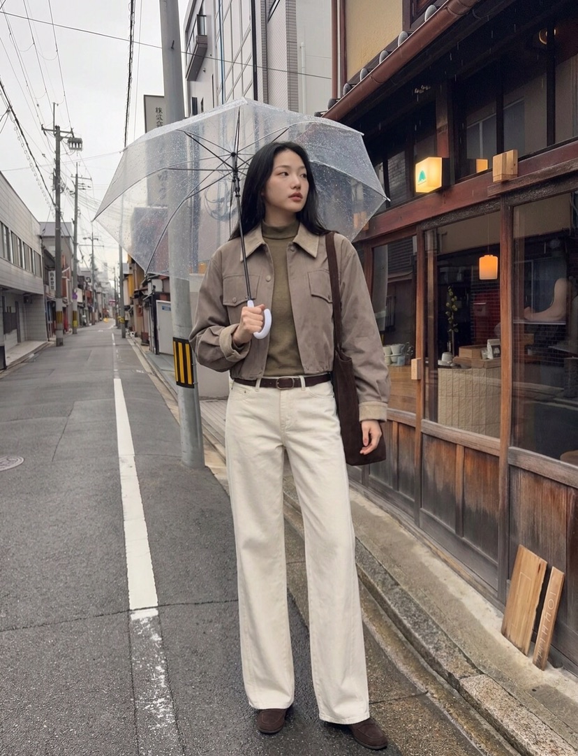 GLAD SOME韓國代購女士新款熱賣人氣休閑推薦夾克燈芯絨GLAD SOME夾克圖色1