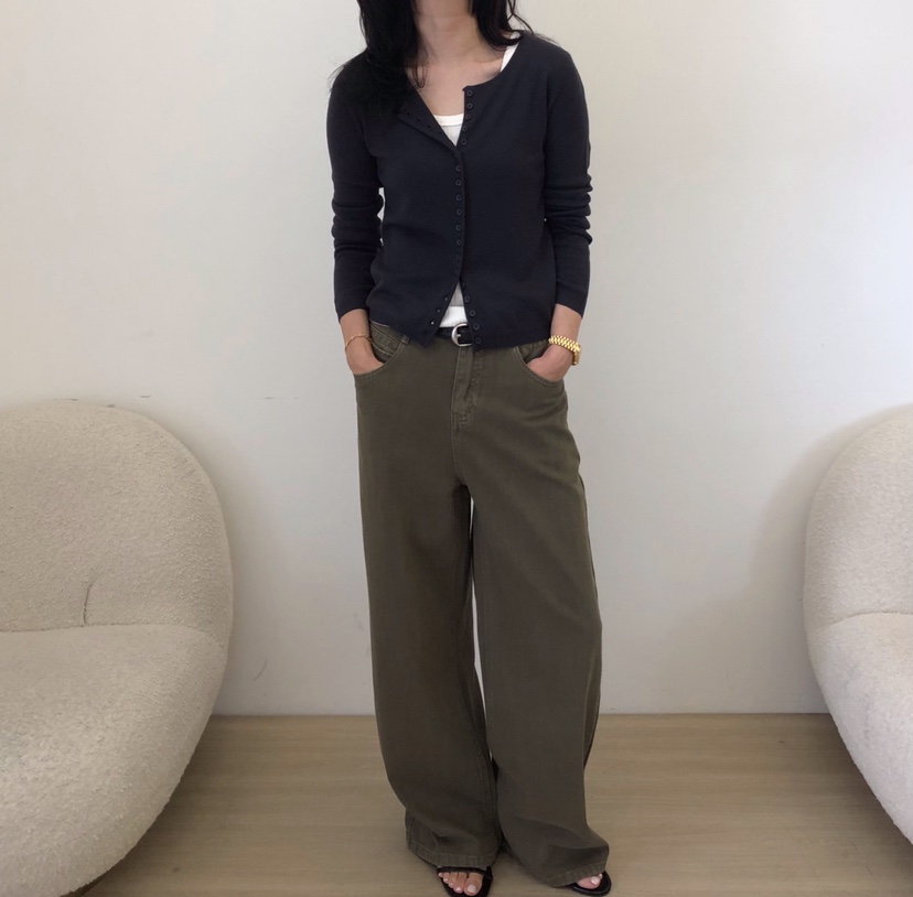 GLAD SOME東大門實拍26秋季新款人氣時尚推薦休閑休閑褲GLAD SOME休閑褲